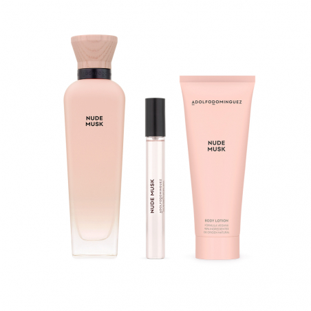 SET EDP NUDE MUSK ADOLFO DOMINGUEZ