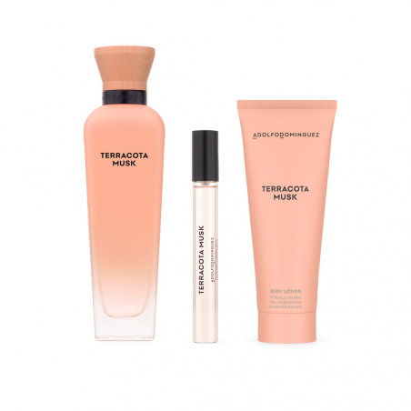 SET EDP TERRACOTA MUSK ADOLFO DOMINGUEZ