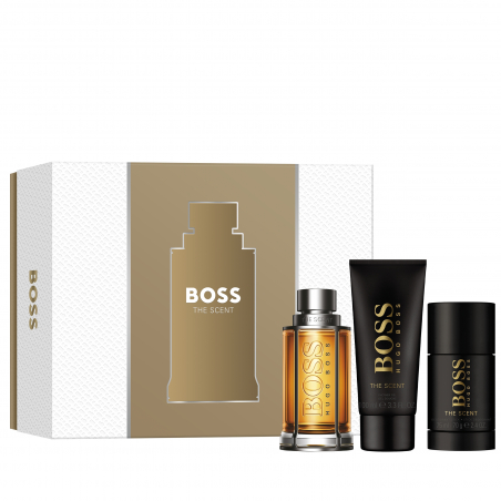 SET DE REGALO DE 3 PIEZAS BOSS THE SCENT EAU DE TOILETTE