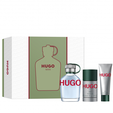 SET DE REGALO DE 3 PIEZAS HUGO MAN EAU DE TOILETTE