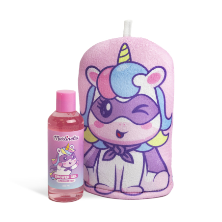 Set Little Unicorn Bath Set With Bath Glove