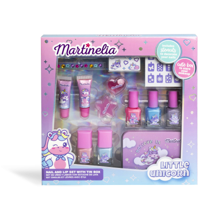 Set Little Unicorn Nail & Lip