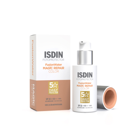 Isdin Fusion Water Magic Repair Color SPF 50 Fotoprotector