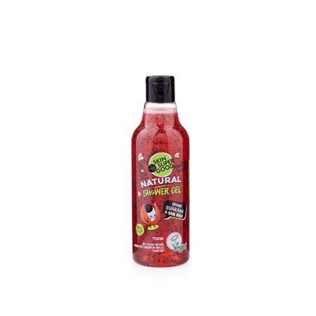 Gel de Dutxa Natural de Guaraná Orgànic i Llavors d'Alfàbrega