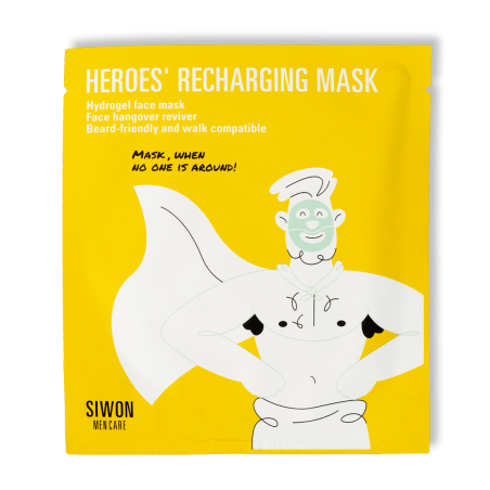 Siwon Men Care Heroes' Recharging Mask | Perfumería Júlia