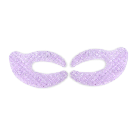 Institut C Shaped Glitter Eye Pads Purple