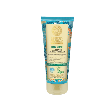 Hair Mask with Organic Oblepikha Hydrolate