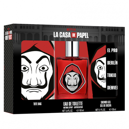 LA CASA DE PAPEL SET EAU DE TOILETTE